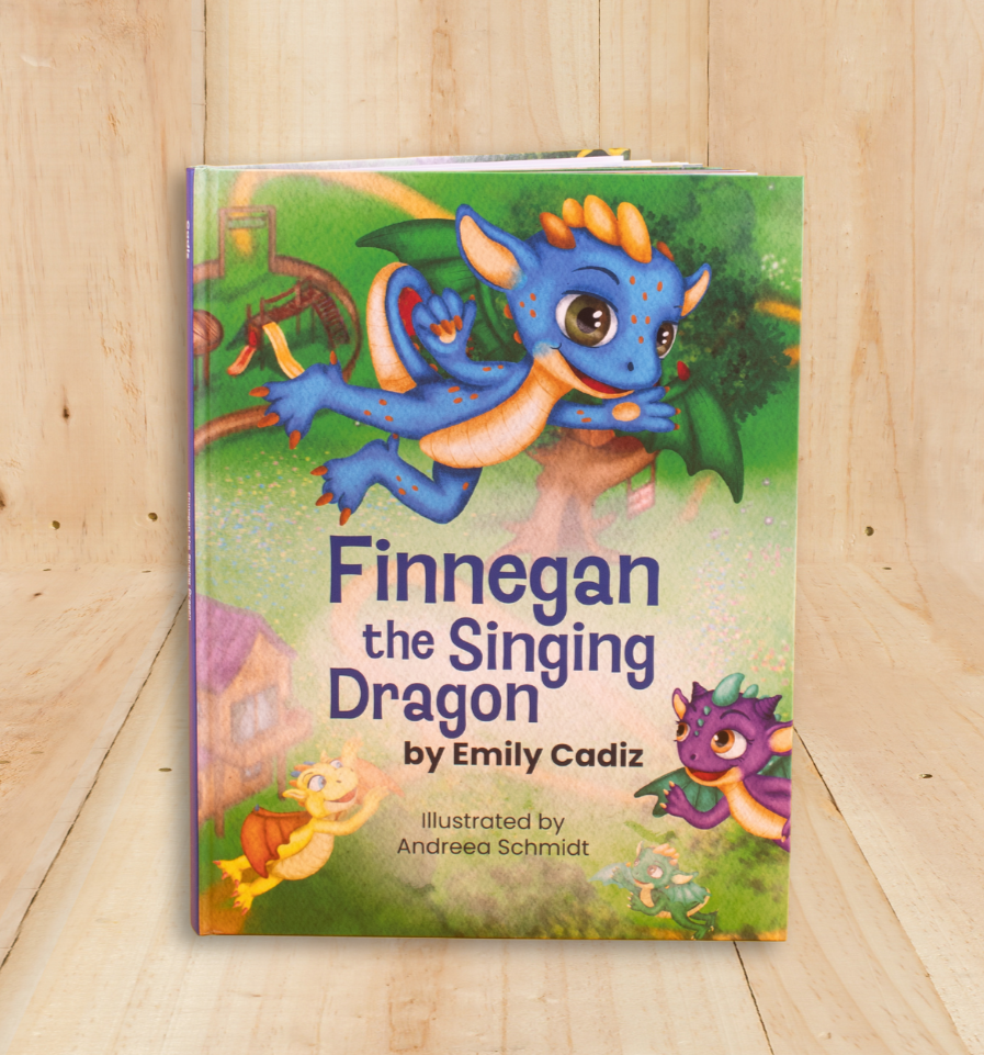 Finnegan the Singing Dragon - Hardback Book